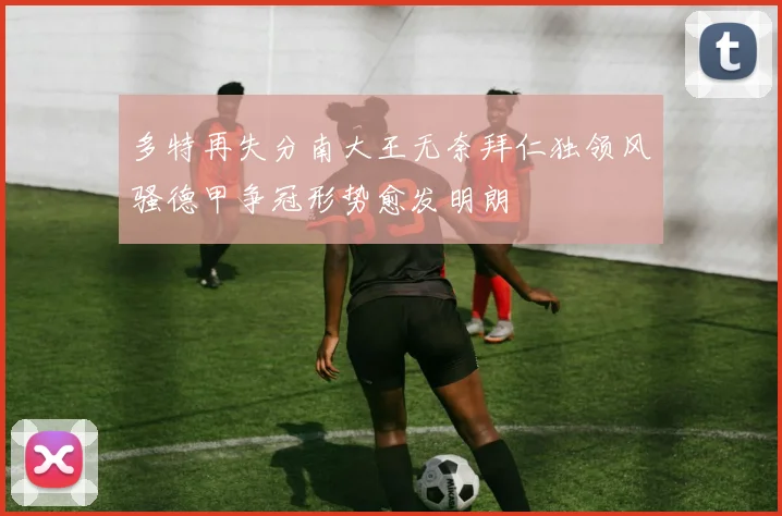 多特再失分南大王无奈拜仁独领风骚德甲争冠形势愈发明朗